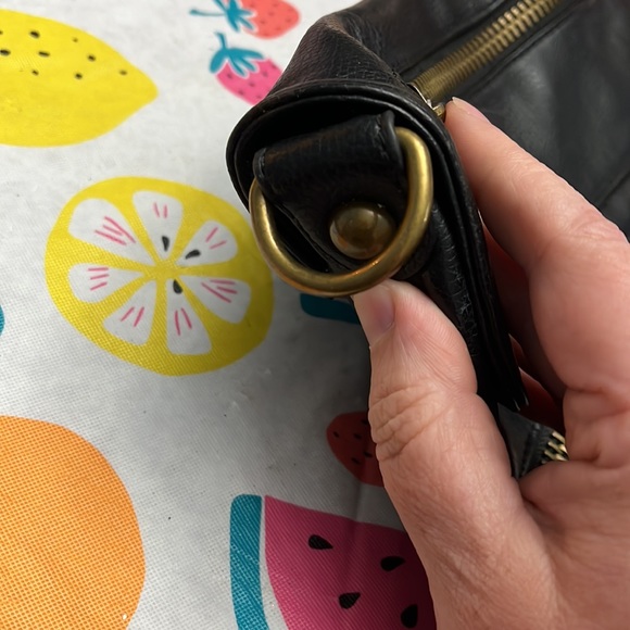 Hollywood intuition by Jayne Hersh clutch, black faux leather - Picture 9 of 9